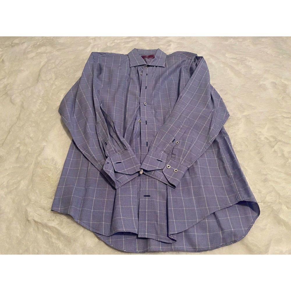 Lorenzo‎ Uomo Shirt Trim Fit, Size 16 1/2, 32-33